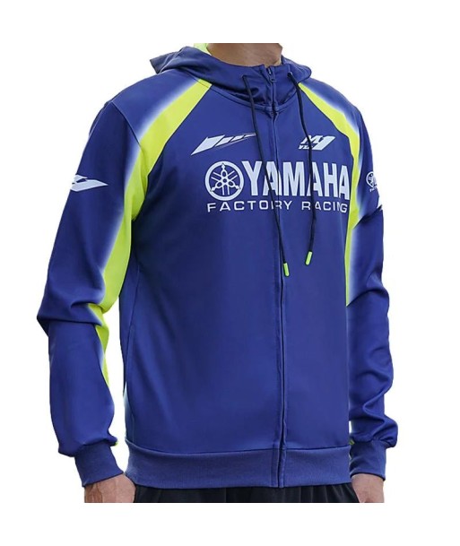 Blaue Yamaha-Jacke livraison gratuite