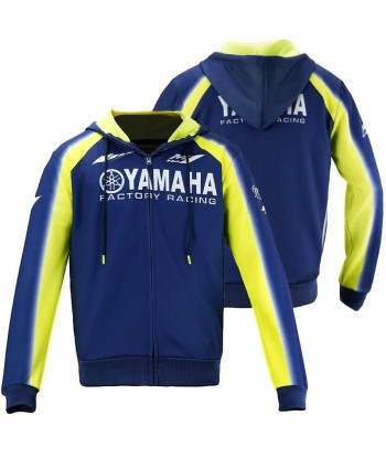 Blaue Yamaha-Jacke livraison gratuite