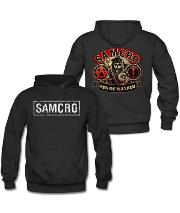 Biker-Pullover "SAMCRO" - Men Of Mayhem une grave pollution 