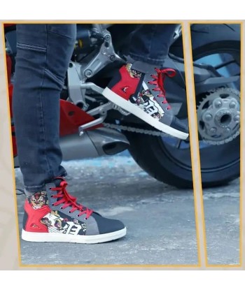 Motorrad-High-Top-Sneaker s'inspire de l'anatomie humaine