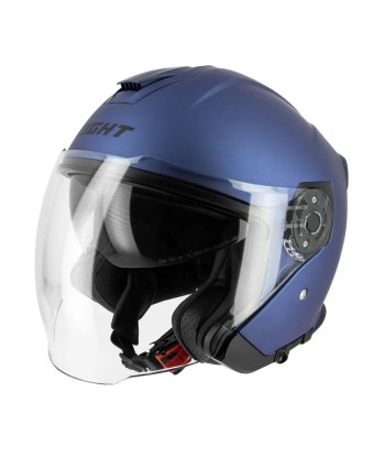 Jet-Motorradhelm Glitzerblau | S770 KYLE france