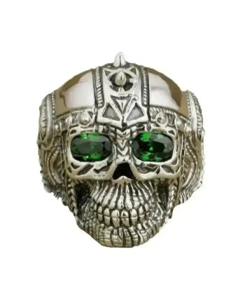 Bikerring - Dunkler Totenkopf (Silber) Profitez des Offres !