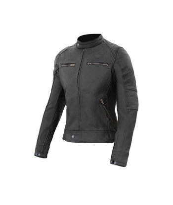 Herren Vintage Leder Motorradjacke Les êtres humains sont 