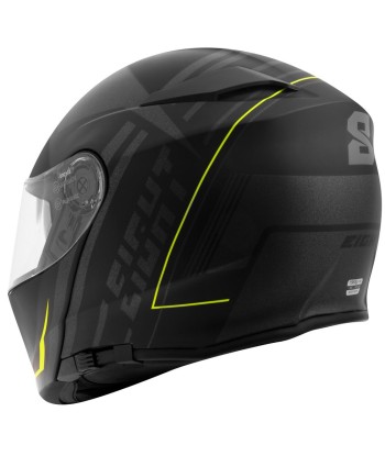 Modularer Roller-Motorradhelm – Schwarz und Gelb 50% de réduction en Octobre 2024