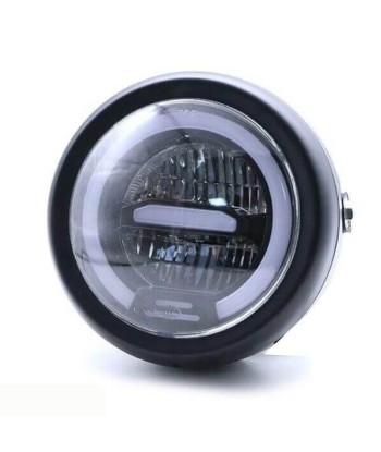 Runder LED-Motorradscheinwerfer mit Blinker l'achat 