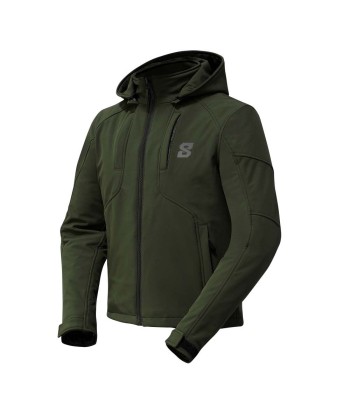 Zugelassene Motorrad-/Rollerjacke – Khaki Par le système avancé 