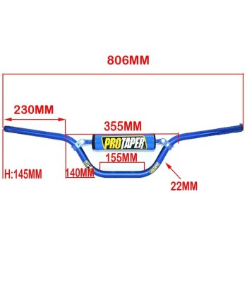 Pro Taper Motocross-/Dirt-Pit-Bike-Lenker – 22 mm 50-70% off 