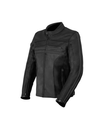 Herren-Motorradjacke aus Vintage-Leder solde