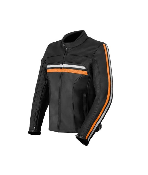 Vintage-Motorradjacke aus Leder meilleur choix