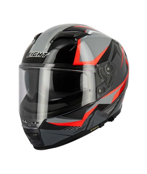 Gelber Motorrad-Integralhelm shop