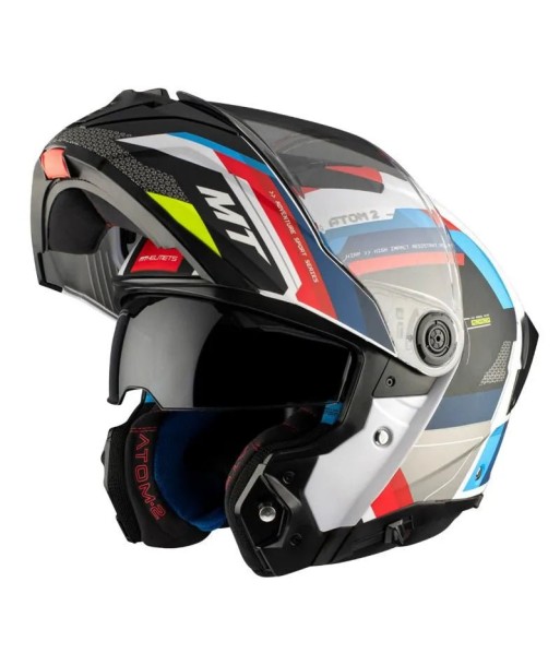 Blauer modularer Motorradhelm-S550 chez Cornerstreet bien 