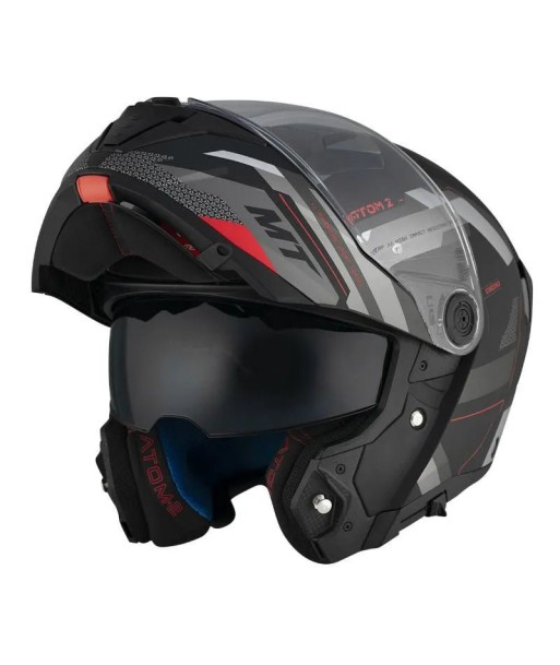 Blauer modularer Motorradhelm-S550 En savoir plus