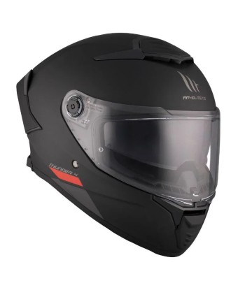 Mattschwarzer Motorrad-Integralhelm Comparez et commandez 