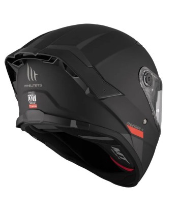 Mattschwarzer Motorrad-Integralhelm Comparez et commandez 