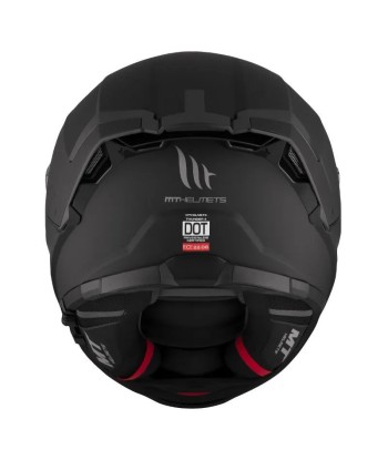 Mattschwarzer Motorrad-Integralhelm Comparez et commandez 