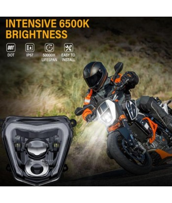 LED-Motorradscheinwerfer KTM Duke 690 | 2012-2019 | Gegenstück Toutes les collections ici