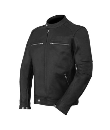 VINTAGE Motorrad Lederjacke - Schwarz Venez découvrir notre 