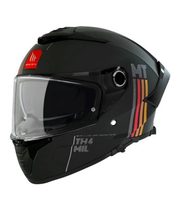 Mattschwarzer Motorrad-Integralhelm outlet