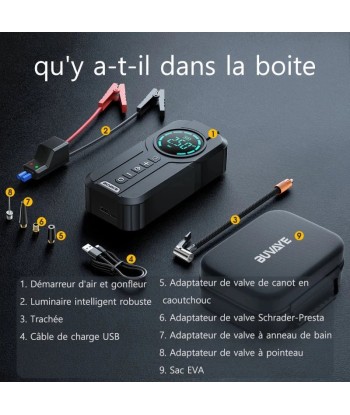 Booster de Démarrage Batterie 4-en-1 shop