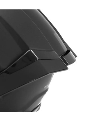 Mattschwarzer Motorrad-Integralhelm outlet