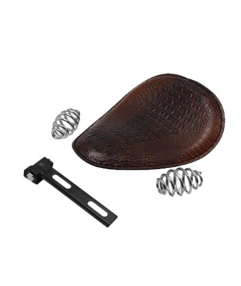 Selle moto en cuir a ressort pour sportster XL883 1200 2023