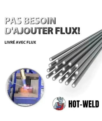 HOT-WELD - Baguette de soudure Aluminium Les magasins à Paris