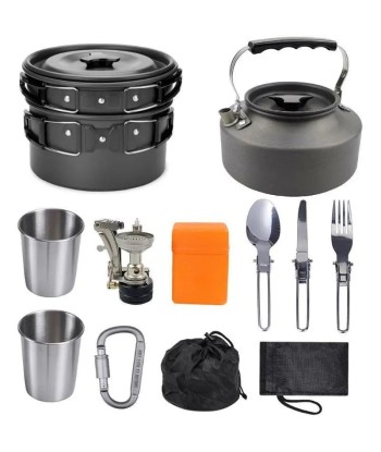 Batterie de cuisine pour le camping s'inspire de l'anatomie humaine