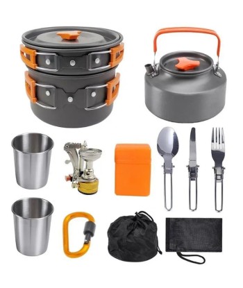 Batterie de cuisine pour le camping s'inspire de l'anatomie humaine