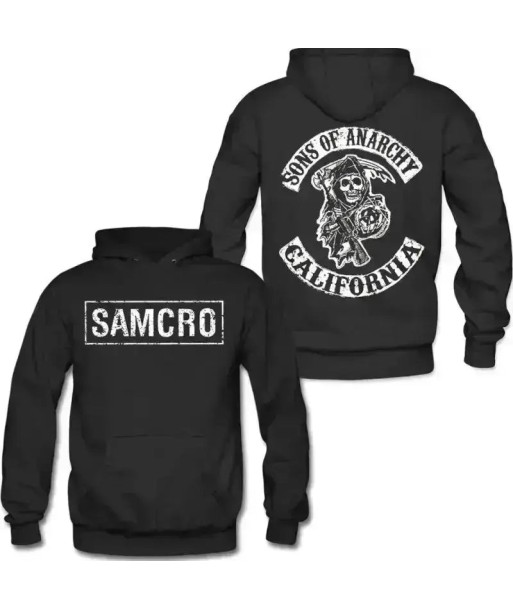 Pull a capuche " SONS OF ANARCHY"  - SAMCRO les ctes