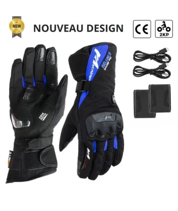 Gants de moto chauffant électriques imperméables Faites des économies