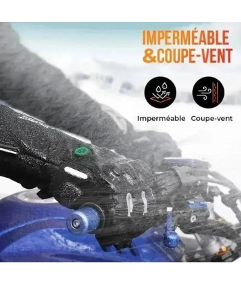 Gants de moto chauffant électriques imperméables Faites des économies