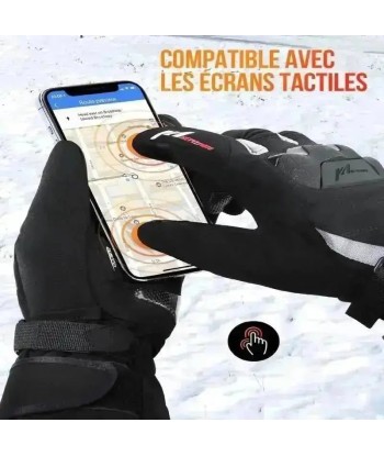 Gants de moto chauffant électriques imperméables Faites des économies