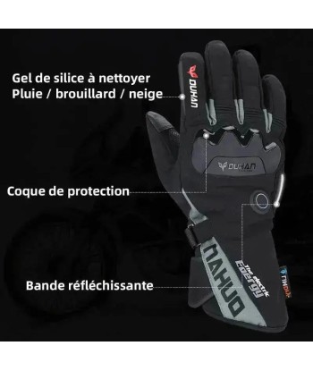 Gants de moto chauffant électriques imperméables Faites des économies