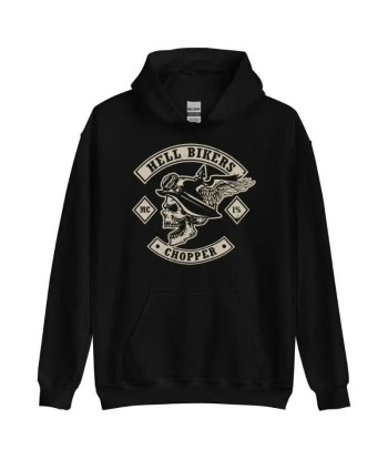 Hell Bikers Motorrad-Hoodie le des métaux précieux