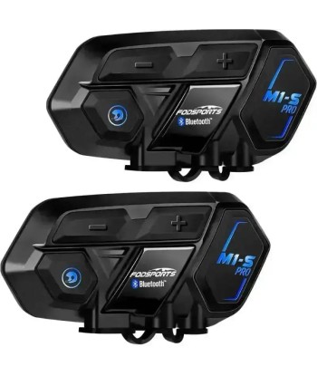 Intercom casque moto  8 Pilotes - M1-S Pro le des métaux précieux