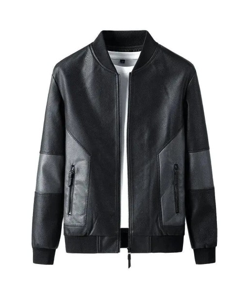 Veste homme sport cuir Mi-Saison livraison gratuite