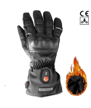 Gants Moto Hiver Chauffants FREDDY | Homologué CE est présent 