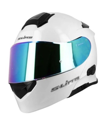 Casque moto bluetooth -  Blanc 50% de réduction en Octobre 2024