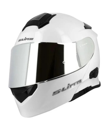 Casque moto bluetooth -  Blanc 50% de réduction en Octobre 2024