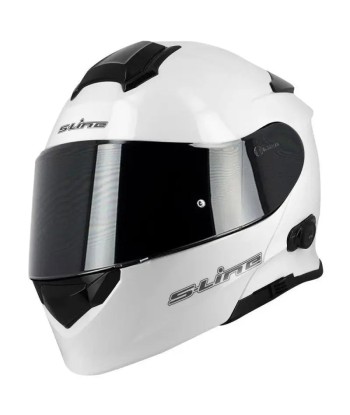 Casque moto bluetooth -  Blanc 50% de réduction en Octobre 2024