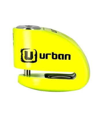 Motorrad-Scheibenschloss mit Alarm – Urban 6 mm Fluo Yellow de pas cher