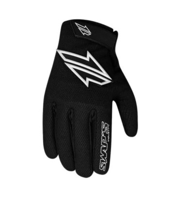 Gants Moto cross Noir -Homologué le concept de la Pate a emporter 