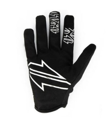 Gants Moto cross Noir -Homologué le concept de la Pate a emporter 