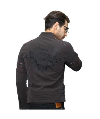 Blouson cuir homme - Sino Skulls SOLDES Venez acheter