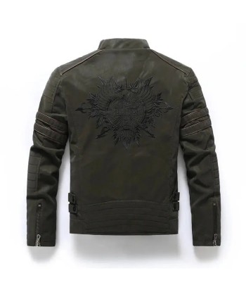 Blouson cuir homme - Sino Skulls SOLDES Venez acheter