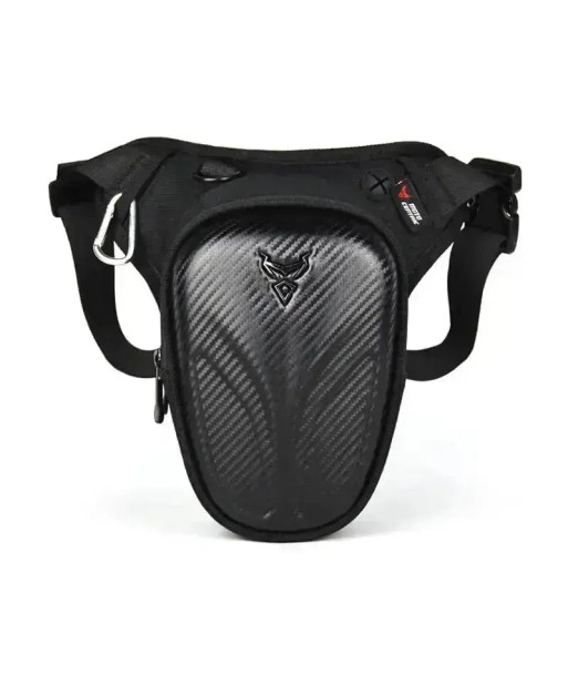 Sac de jambe moto - Spider Carbone Véritable concentré