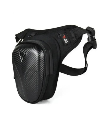 Sac de jambe moto - Spider Carbone Véritable concentré