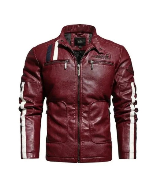 Blouson cuir rouge homme vintage sélection de produits