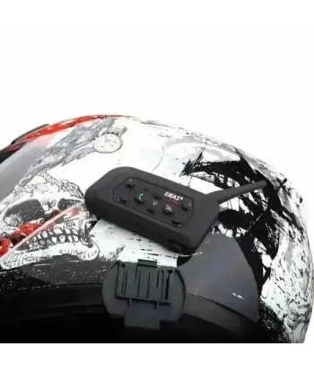 Ecouteur casque moto - V6 pas cher 