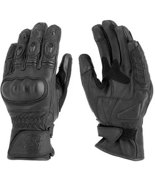 Gants moto été cuir  - Homologué en linge